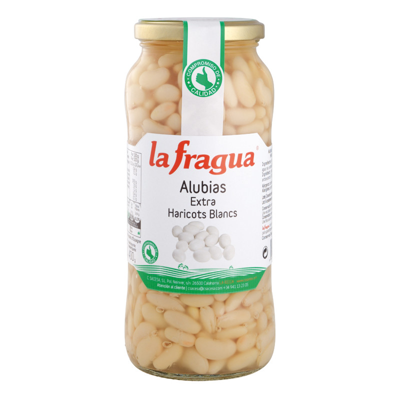 ALUBIAS BLANCAS NACIONALES EXTRA TARRO 12/540g